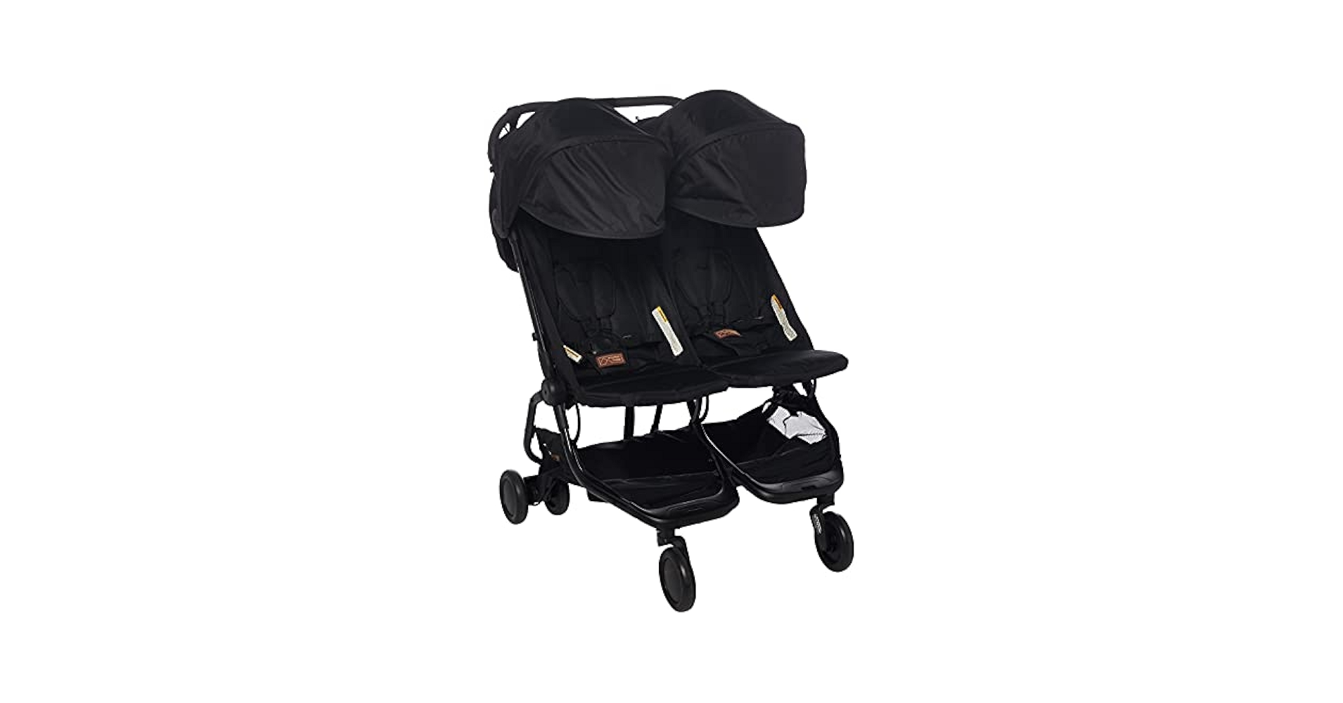 Amazon.com : Mountain Buggy Nano Duo Buggy, Black : Baby