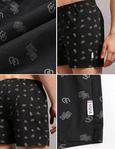Image of U.S. Polo ASSN. Men's OEX12 Cotton Printed Inner Boxers - Pack of 1