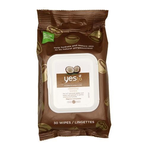 Yes to Coconut Gently Cleanse and Hydrate: Cleansing Wipes 30 ea (Pack of 3)