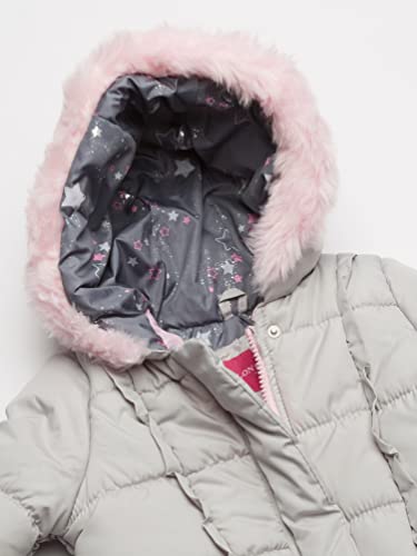 Image of LONDON FOG girls Snowsuit With Snowbib and Puffer Jacket