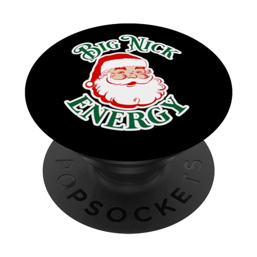 Big Nick Energy PopSockets Swappable PopGrip, Black