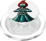 Photo Gallery flatwoods monster cryptid cryptozoologia cappello di natale popsockets popgrip per magsafe Photo Gallery flatwoods monster cryptid cryptozoologia cappello di natale popsockets popgrip per magsafe