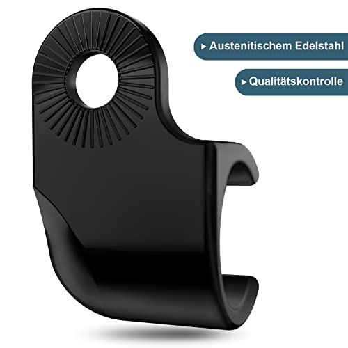 EMTB Fahrradanhänger Kupplung für Thule und Chariot Anhänger I Fahrrad Kupplung für Thule Fahrradanhänger I Achskupplung für Fahrrad Anhänger (1 Stück Schwarz)