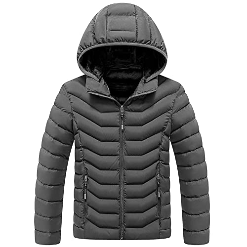 LSERVER Giacca Bambino con Cappuccio Antivento