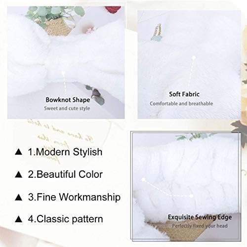 Spa Headband  2 Pack Bowknot Hair Bands Makeup Head band Women Coral Fleece Elastic Headband Washing Face Hair Wrap For Facial Cosmetic Shower Yoga Sports