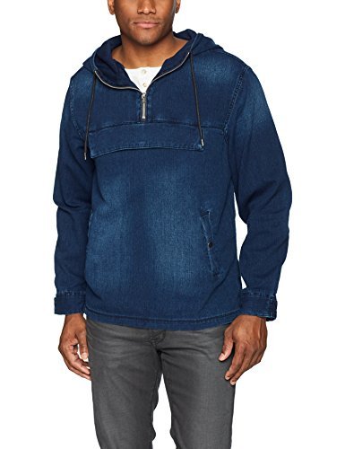 Guess Men's Denim Anorak Pullover 