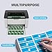 540 Piece Self Adhesive Cable Label Set 9 Assorted Random Colors for Electronics Network Office Organization Printer Compatible Wire Tags