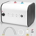 Mini-Tank Electric Water Heater Under Sink 2.6 Gallon 1500W Point of Use Instant Hot Water Heater for Kitchen Counter Rv Tr Trailer, with GFCI Plug