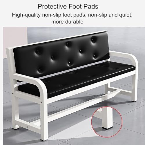 Asiento de recepcion tapizado en cuero PU de alta durabilidad 7