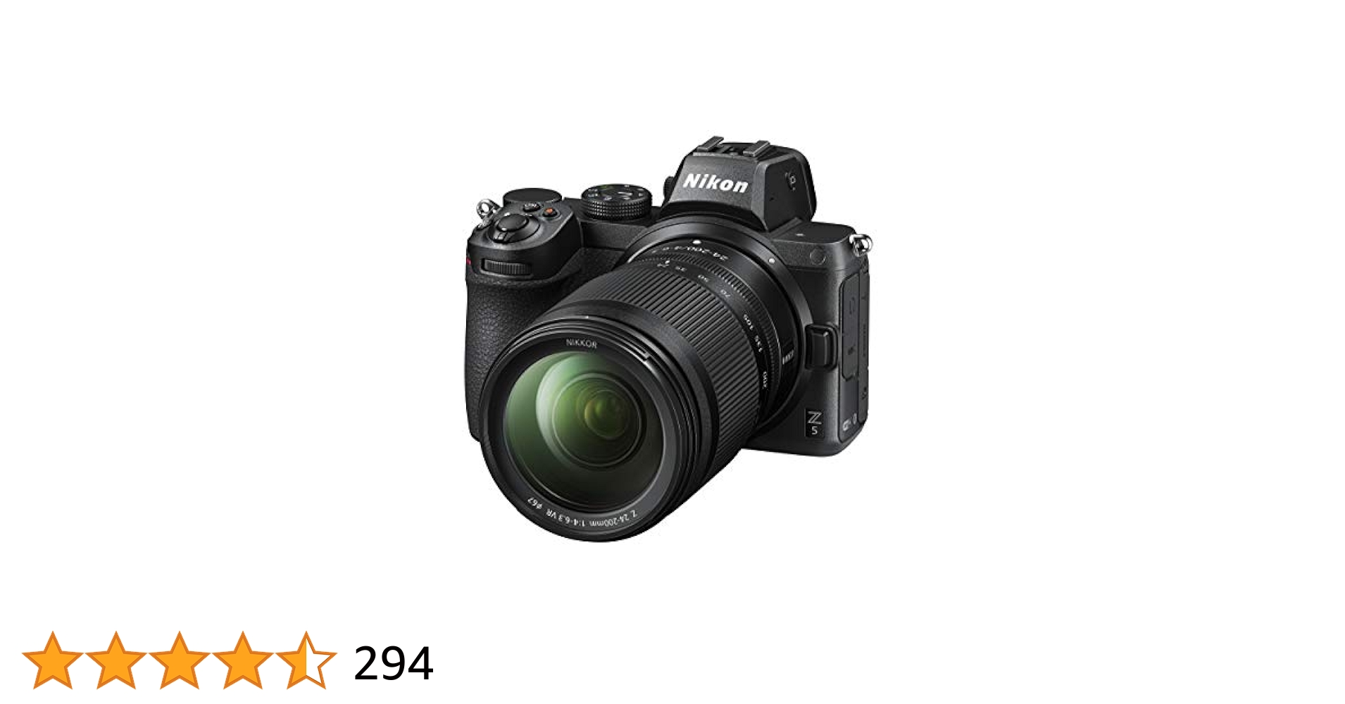 Nikon Z 5 + Z 24-200 mm Mirrorless Camera Kit (273-Point