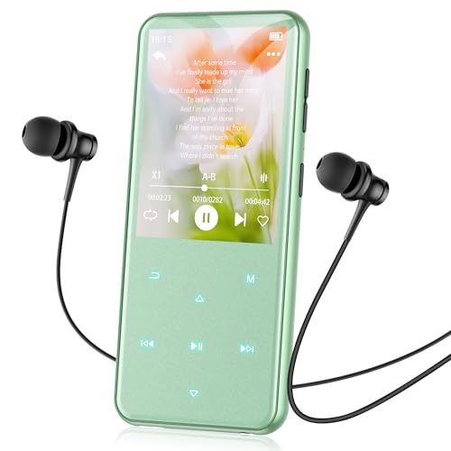 AGPTEK 64GB MP3 Player Bluetooth 5.3 mit 2,4' TFT Farbbildschirm...