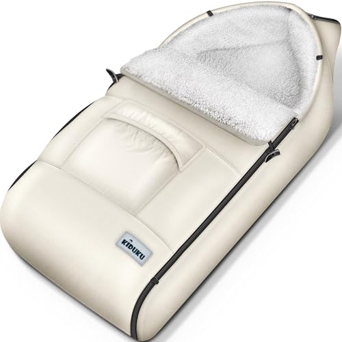 KIDUKU Winterfußsack für Kinderwagen Buggy - Babyfußsack waschbar |...
