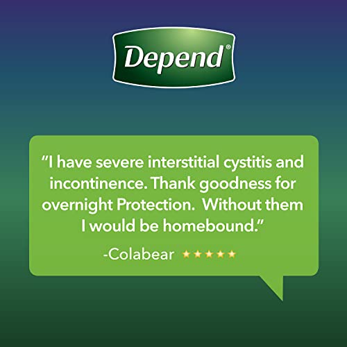Depend Night Defense Adult Incontinence Underwear For Women, Disposable, Overnight, Extra-Large, Blush, 26 Count (2 Packs Of 13) (Packaging May Vary) #TOP7
