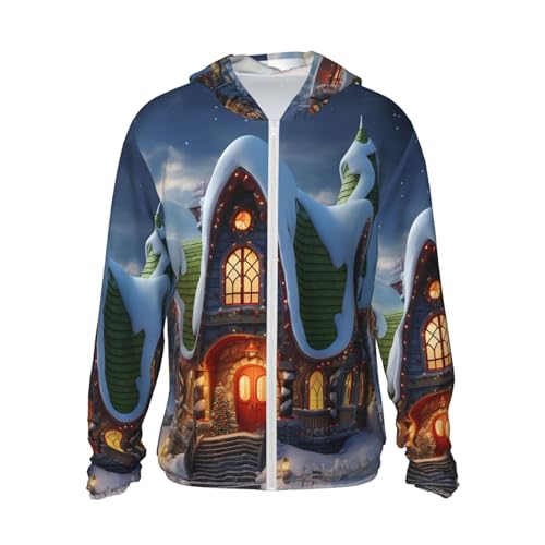 Veste à capuche de Noël UPF 50+ : le cadeau idéal pour les passionnés de marche et outdoor