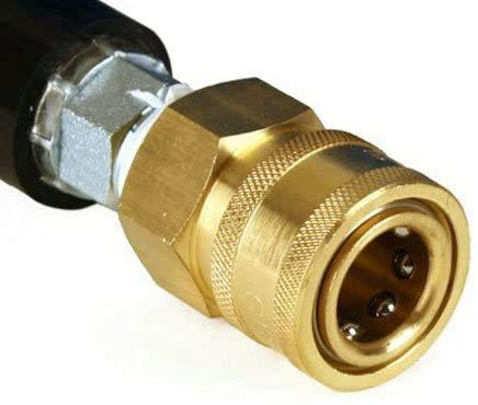 Raptor Blast 4000 PSI Blue 2 Wire Braid Pressure Washer Hose 100' w/Couplers