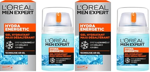 Soin Visage Hydratante Hydra Energetic Maxi désaltérant Men Expert Le Flacon De 50ml