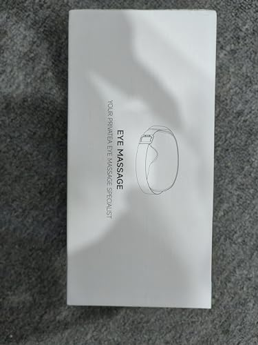 prabensei Massageador de Olhos, Máscara de Olhos Recarregável com Compressão E Música, Máscara de So