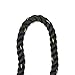 Amazon Basics Battle Rope for Home Gym Workout, Exercise Training Equipment, 2 Inch x 30 Feet, Black