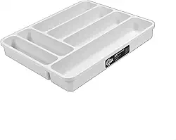 Organizador Talheres Perfect, Branco, Coza