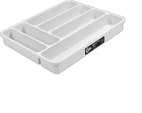 Organizador Talheres Perfect, Branco, Coza