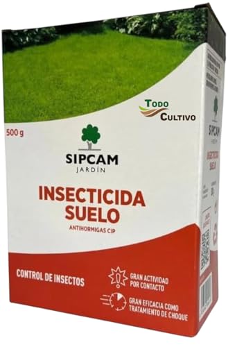 Insecticida microgranulado para suelo 500 grs. Cipermetrina En gránulos hidrosolubles para tratamientos de tierras y zona radicular de las plantas contra hormigas, gusanos, orugas o minadores. Sipcam
