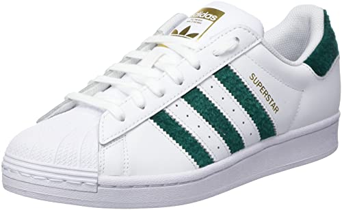 adidas Superstar, Chaussures de Sport Basses Homme, Blanc Blanc Or Met, 40 EU