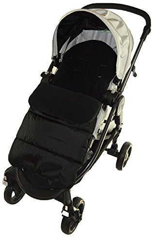 Footmuff/Cosy Toes Compatible with Jane Muum Pushchair Black Jack