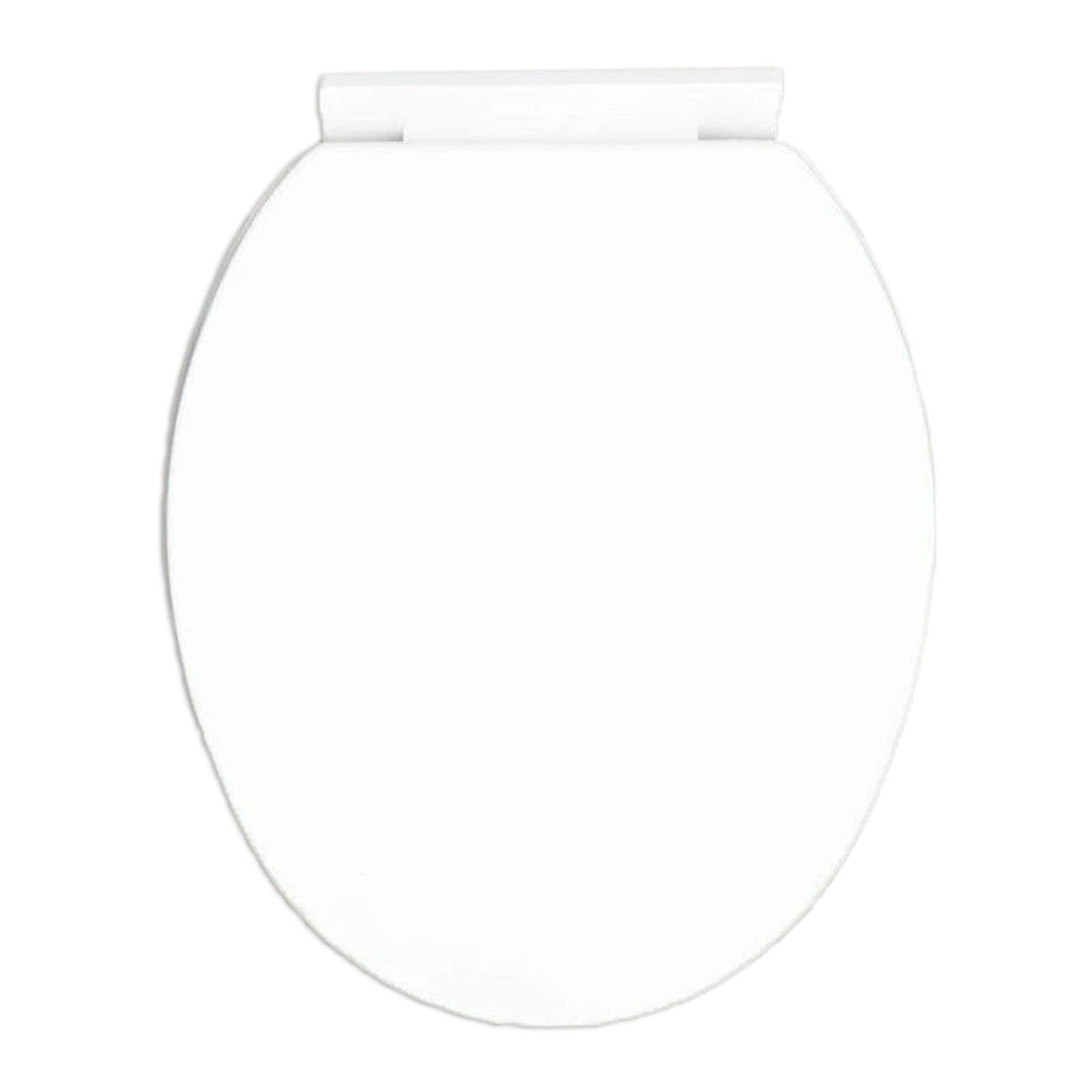 FLYIODFCXV Toilet seat, Toilet Seat will Never Loosen and Provide the, Elongated, Strong Hinges, Easy for Cleaning