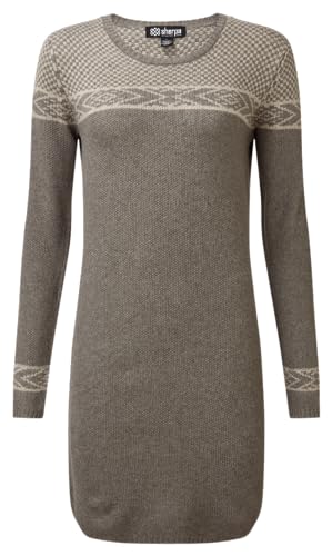 Sherpa Adventure Gear Maya Texture Dress Women, S, maato Grey