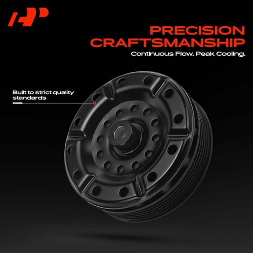 A-Premium Air Conditioner AC Compressor Clutch Pulley With Bearing by A-Premium - Used condition - Image 4