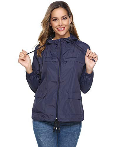 Best Navy Blue Raincoat For Women