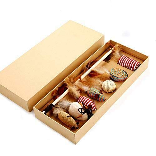See full amazon price history chart for PETS EMPIRE 7pcs/Set Wood Pet Catcher Teaser Stick Replaceable Feathers Playing Wand Pet Teeth Molar Biting Toys (Pack of 2) PETS EMPIRE 7pcs/Set Wood Pet Catcher Teaser Stick Replaceable Feathers Playing Wand Pet Teeth Molar Biting Toys (Pack of 2) (B081CT3P6K) Amazon Price History, Amazon Price Tracker