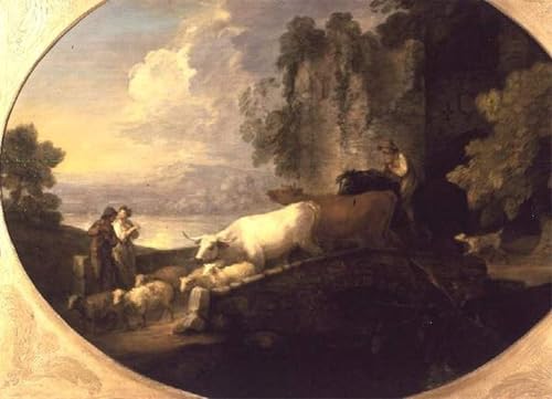 Affiches Gainsborough Bétail traversant un pont pour habiller un mur vide