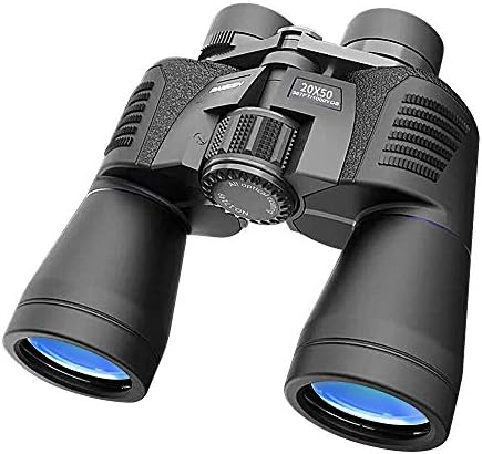 HUORE 20x50 Binoculars for Adults, HD Professional/Waterproof Fogproof Opera Binoculars with BAK4 Prism FMC Lens for Birds Watching Hunting Traveling Outdoor Sports