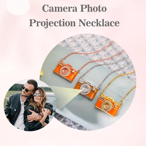 Personalized Picture Necklace Projection Necklace with Photo Inside Custom Picture Projection Necklaces Customized Picture Necklace Gifts for Mom Wife Girlfriend Women3