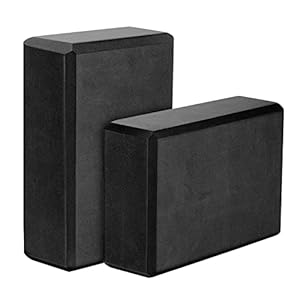 Gaiam Yoga Block – Supportive Latex-Free Eva Foam – Soft Non-Slip Surface with Beveled Edges for Yoga, Pilates, Meditation – Yoga Accessories for Stability, Balance, Deepen Stretches