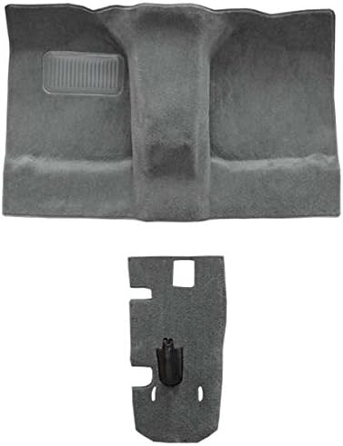 ACC Alfombra de marca compatible con Suzuki Samurai de 1985 a 1995, solo área de pasajeros (801-pelo de corte de felpa negra)