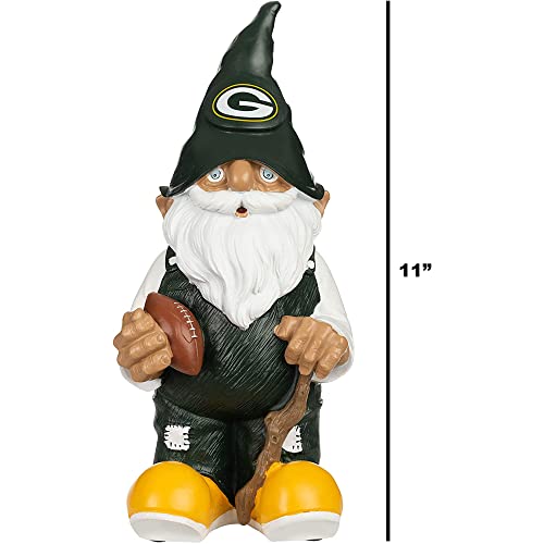 Image of NFL Resin 11.5 inch Team Logo Outdoor Garden Statue Gnome