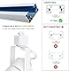 Bravsekai Modernes LED Deckenlicht Schienenstrahler, 6 Köpfe GU10, Schwenkbare Strahler, 2M 6000K, Küche Wohnzimmer Esszimmer