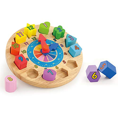 Viga Toys - Orologio puzzle