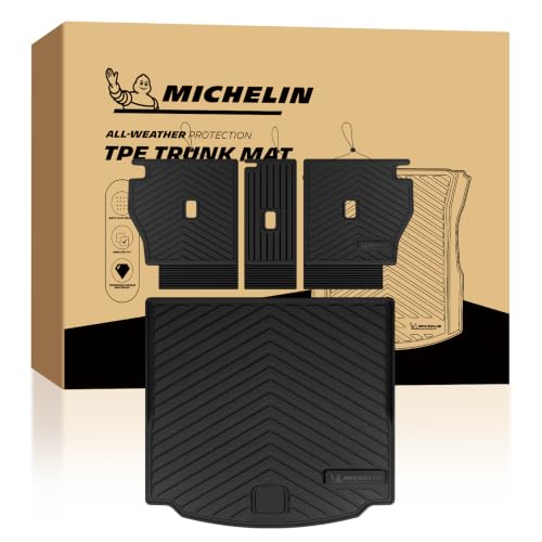 Image of Michelin Vehicle Mats for 2026 Mazda CX-5 (4 Piece B) | All-Weather TPE Custom Fit Liner, Premier