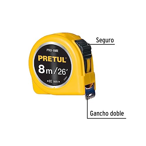Flexómetro 8 metros 20 Imagen adicional