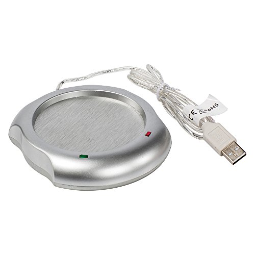 REY Calentador Taza USB Pc Portátil Calienta-Tazas