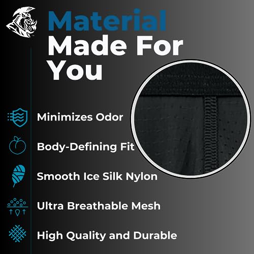 Real Men Nylon & Modal Briefs for Men with ABCD Pouch - 1, 3 and 6 Packs - Brushed Nylon and Rhino Fit - XS to 5XL