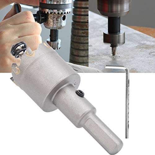 Broca sierra de carburo para metal 48 mm miniatura 5