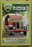 faun lkw oldtimer kaufen  Blechschild Faun LKW Nostalgieschild Schild Werbung