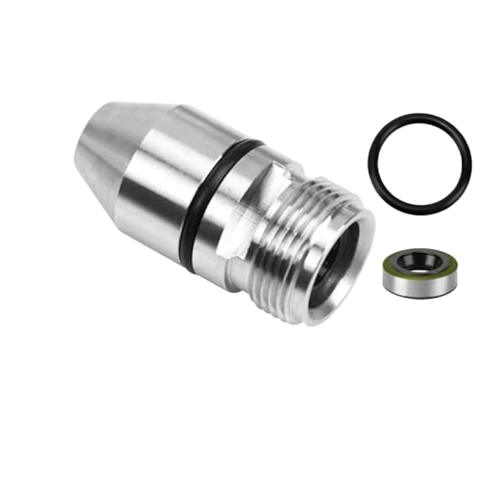 Speedometer Gear Sleeve with Housing and Metal Wrapped Seal Kit Compatible with TH350