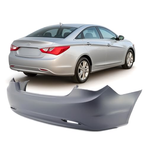 Image of FitParts Compatible with Hyundai Sonata 2011-2013 Rear Bumper Cover
