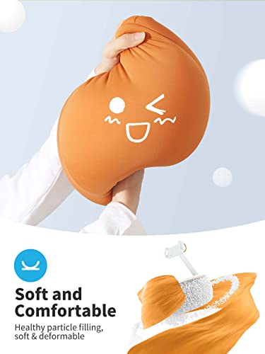 Saiji Tablet Stand Adjustable, Phone/Tablet Pillow Holder For Lap In Bed With 360° Viewing Angles, Compatible With Phone, Ipad Mini - Ipad Pro 13, Kindle, Galaxy Tab, E-Reader(4.7-12.9") - Orange #TOP3