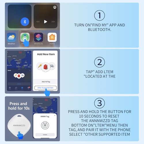 ANNNWZZD エアタグ Airtag(2個セット)LK-IG2T01 の商品画像 5